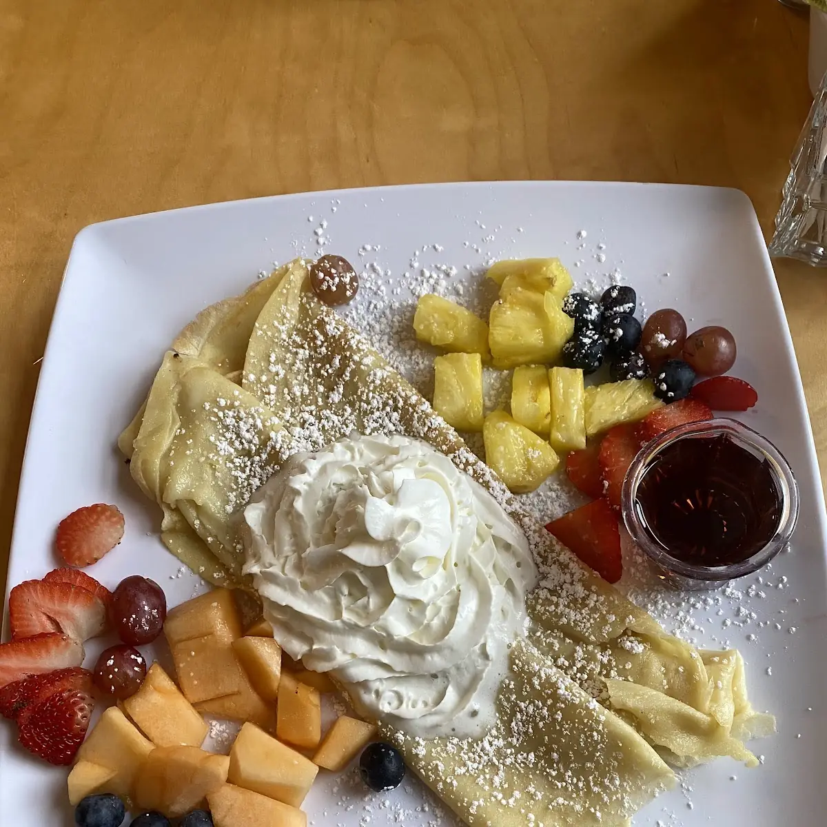 Fresh Fruit Crepes