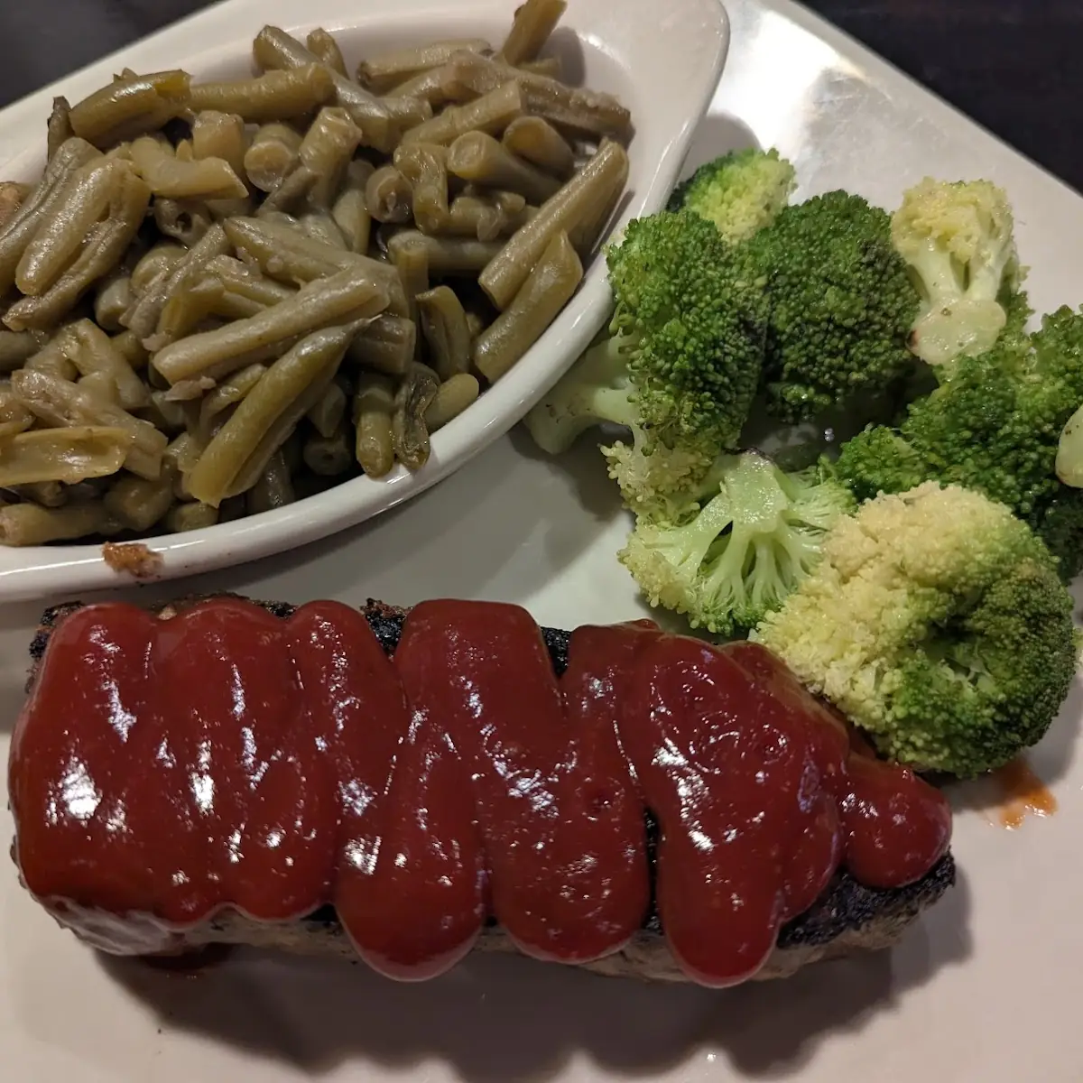 Green Beans and Broccoli
