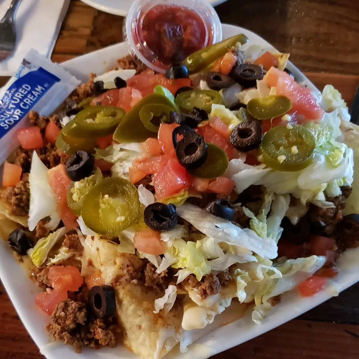 Bases Loaded Nachos --- Dine in Only