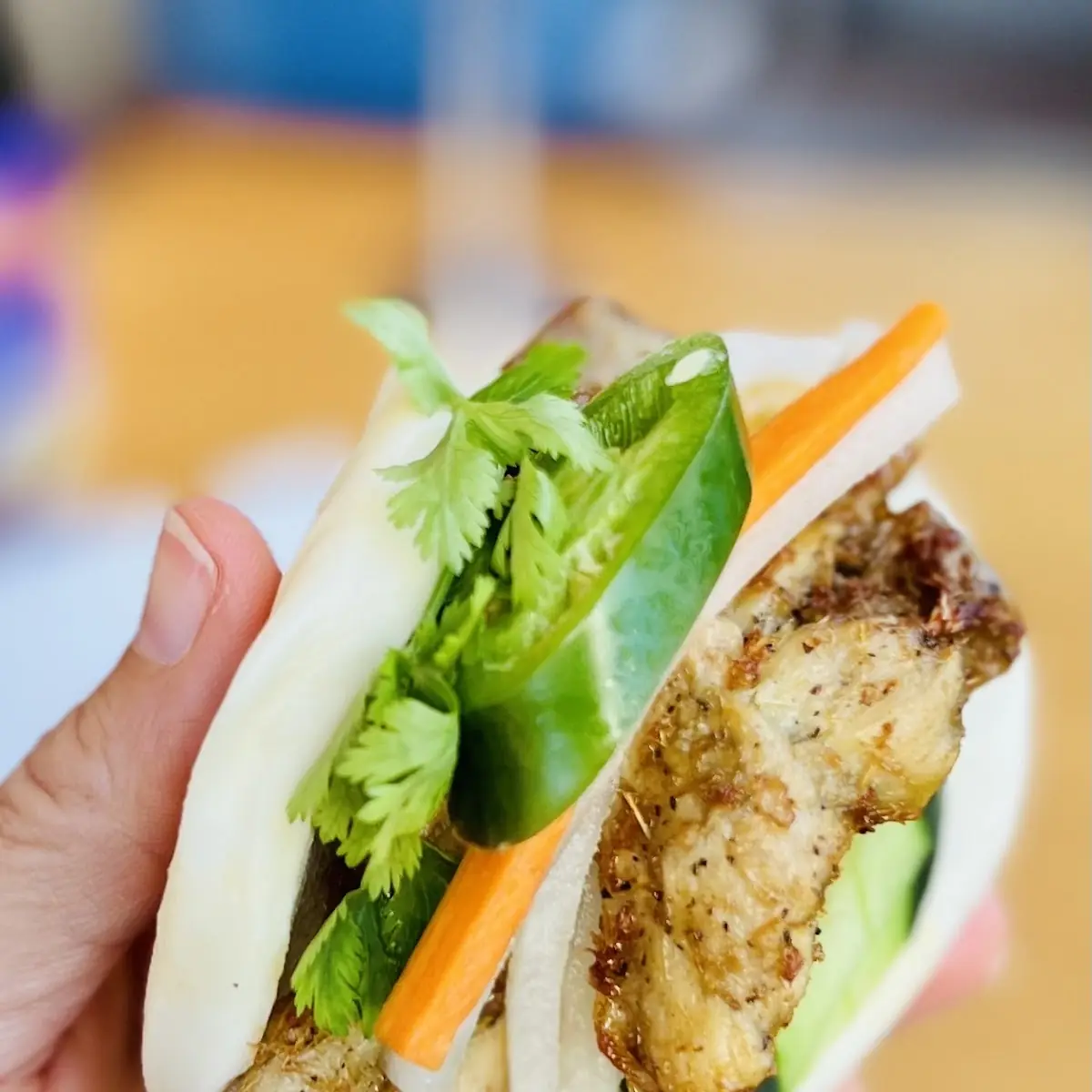 Lemongrass Chicken Bao