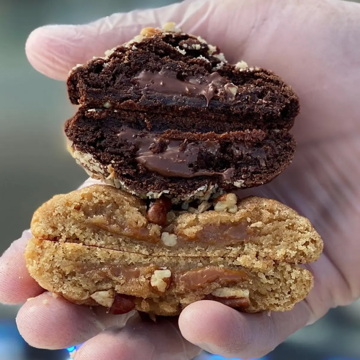 White Chocolate Cookie Butter Stuffed