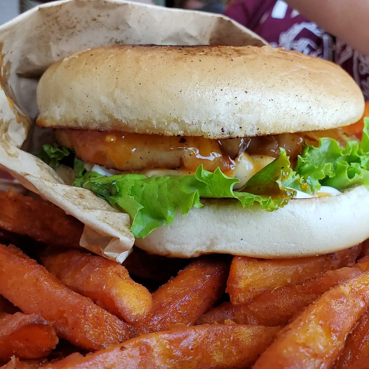 Swiss Mushroom Burger