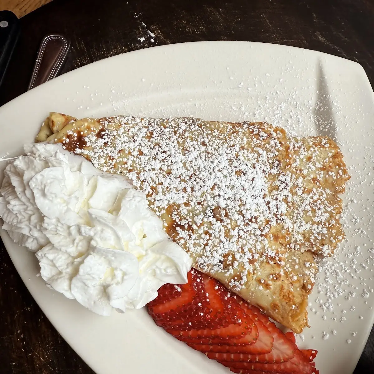 Chocolate Covered Strawberry Crepe