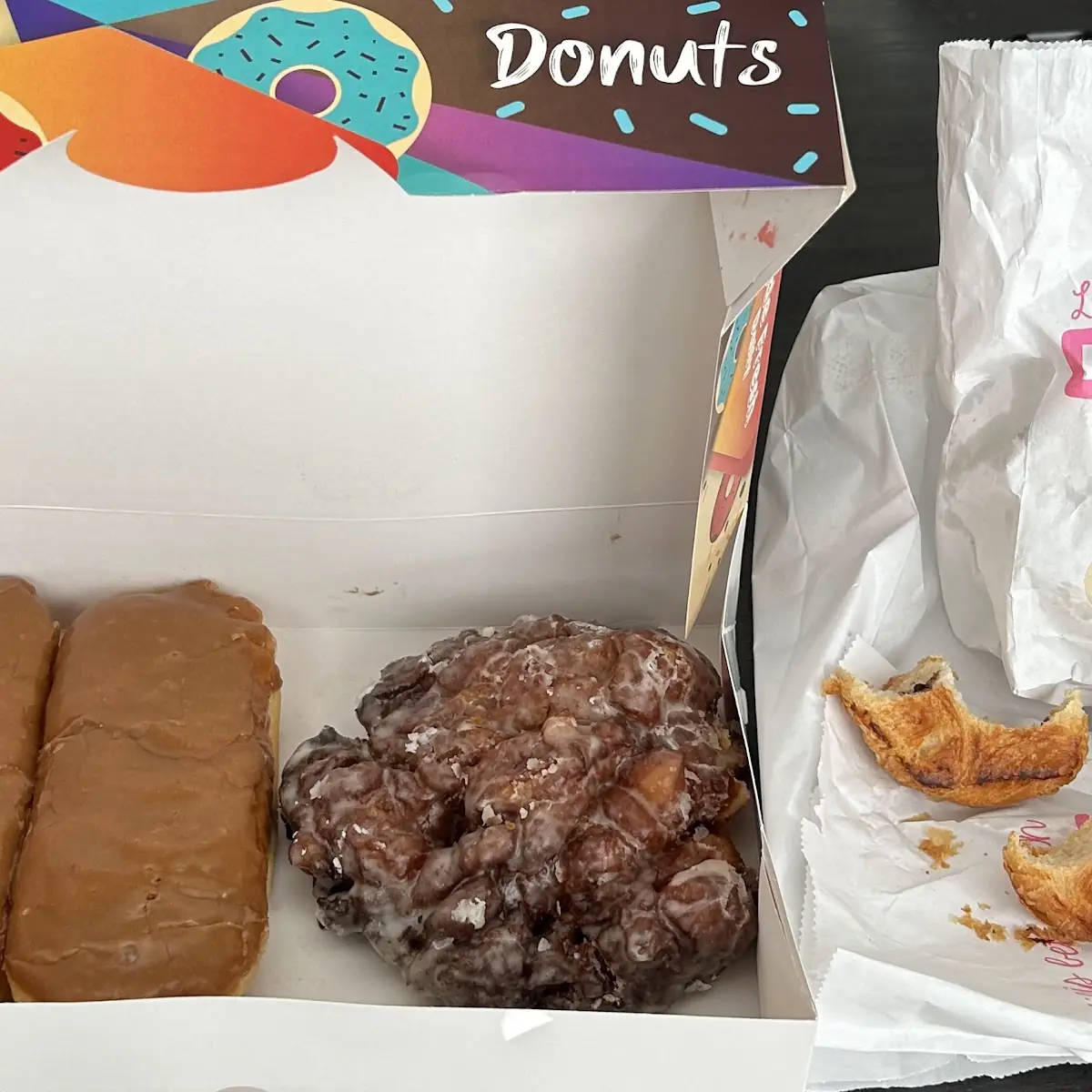 Maple Bars Apple Fritter