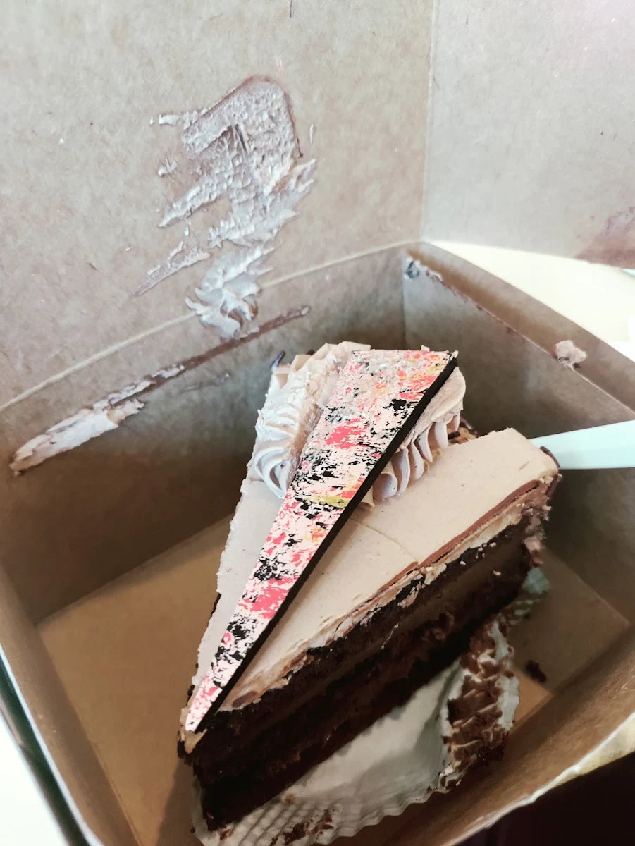 Chocolate Cake Slice