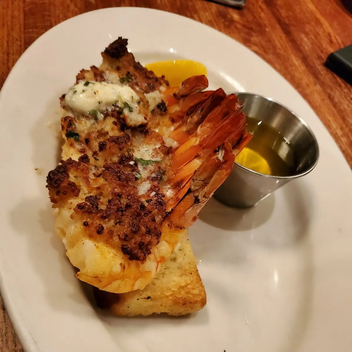 Garlic & Parmesan Crusted Shrimp