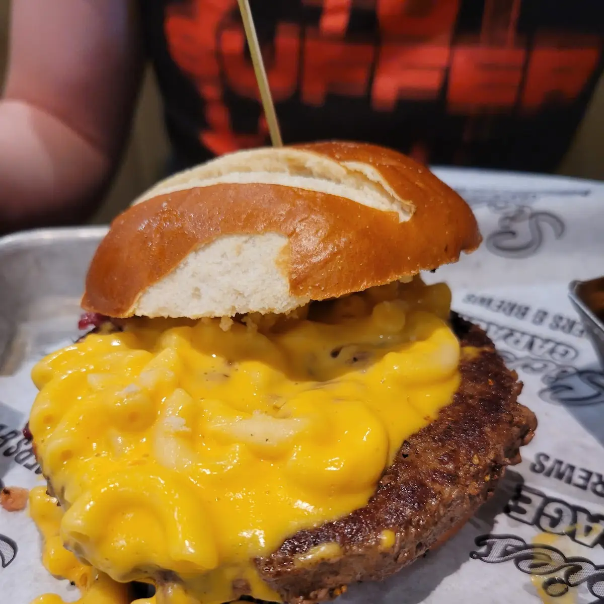 Mac and Cheese Burger