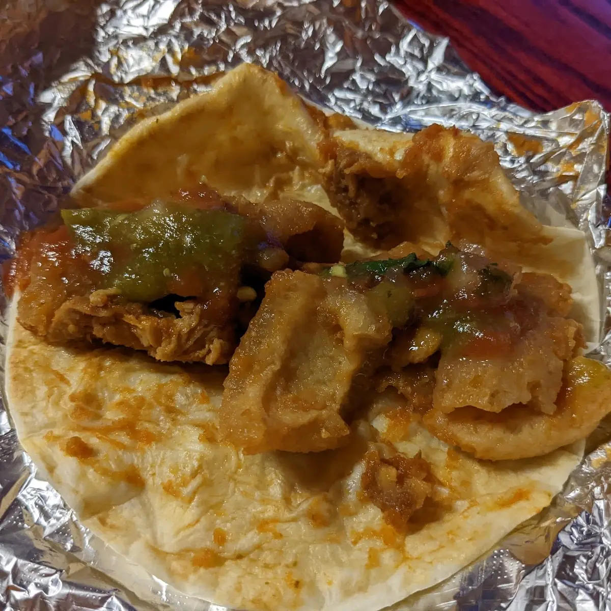 Chicharron Taco