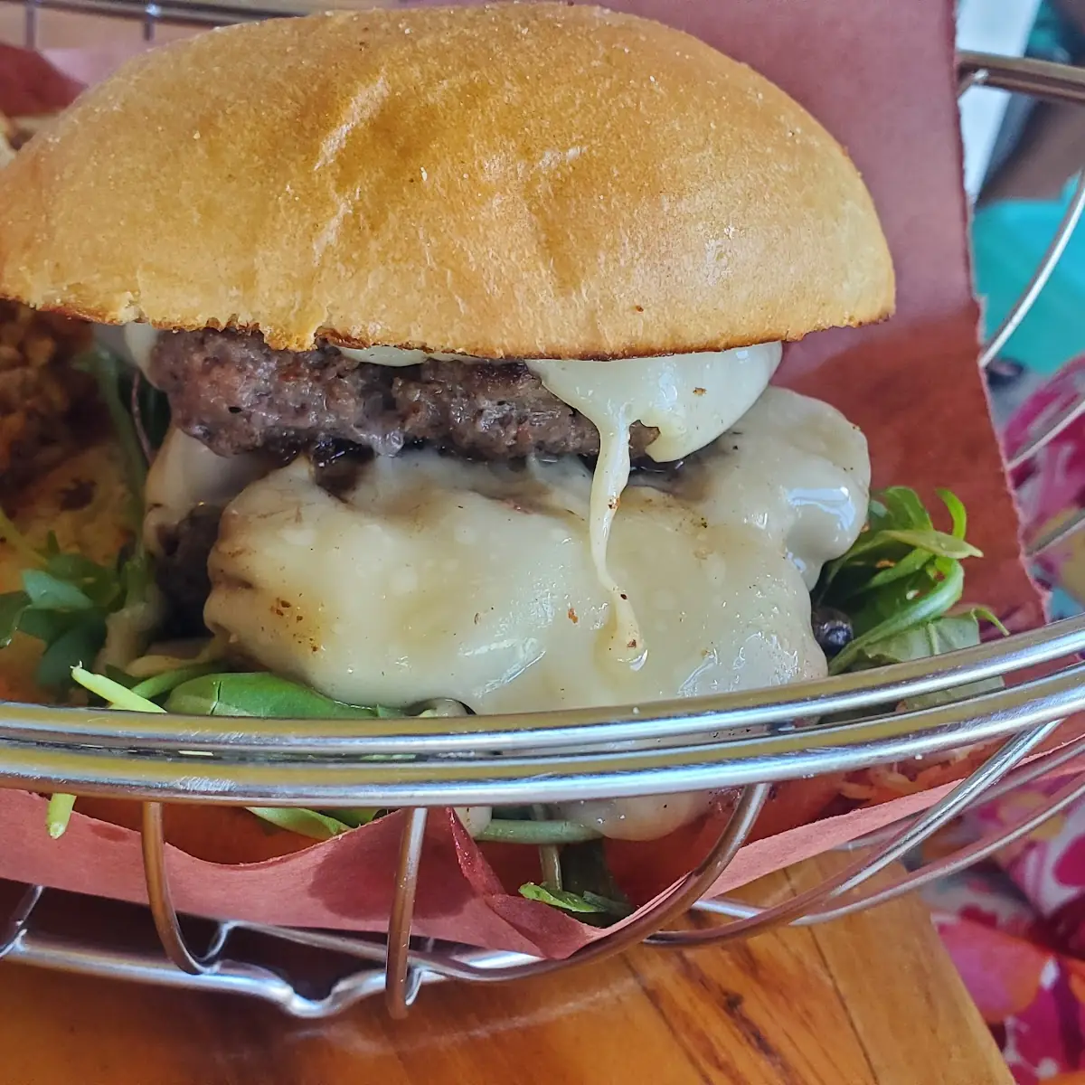 Mushroom Swiss Burger