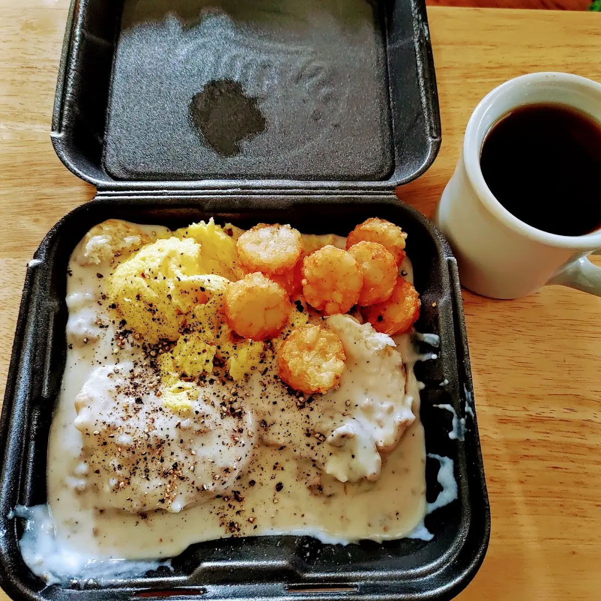 Single Biscuits and Sausage Gravy