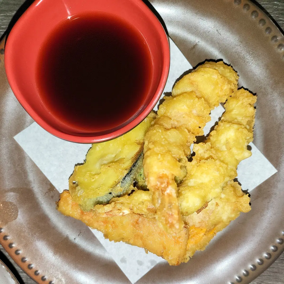 Fried Shrimp and Sweet Potato