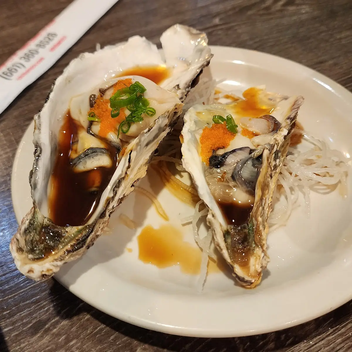 Oyster Ceviche 4 Pieces
