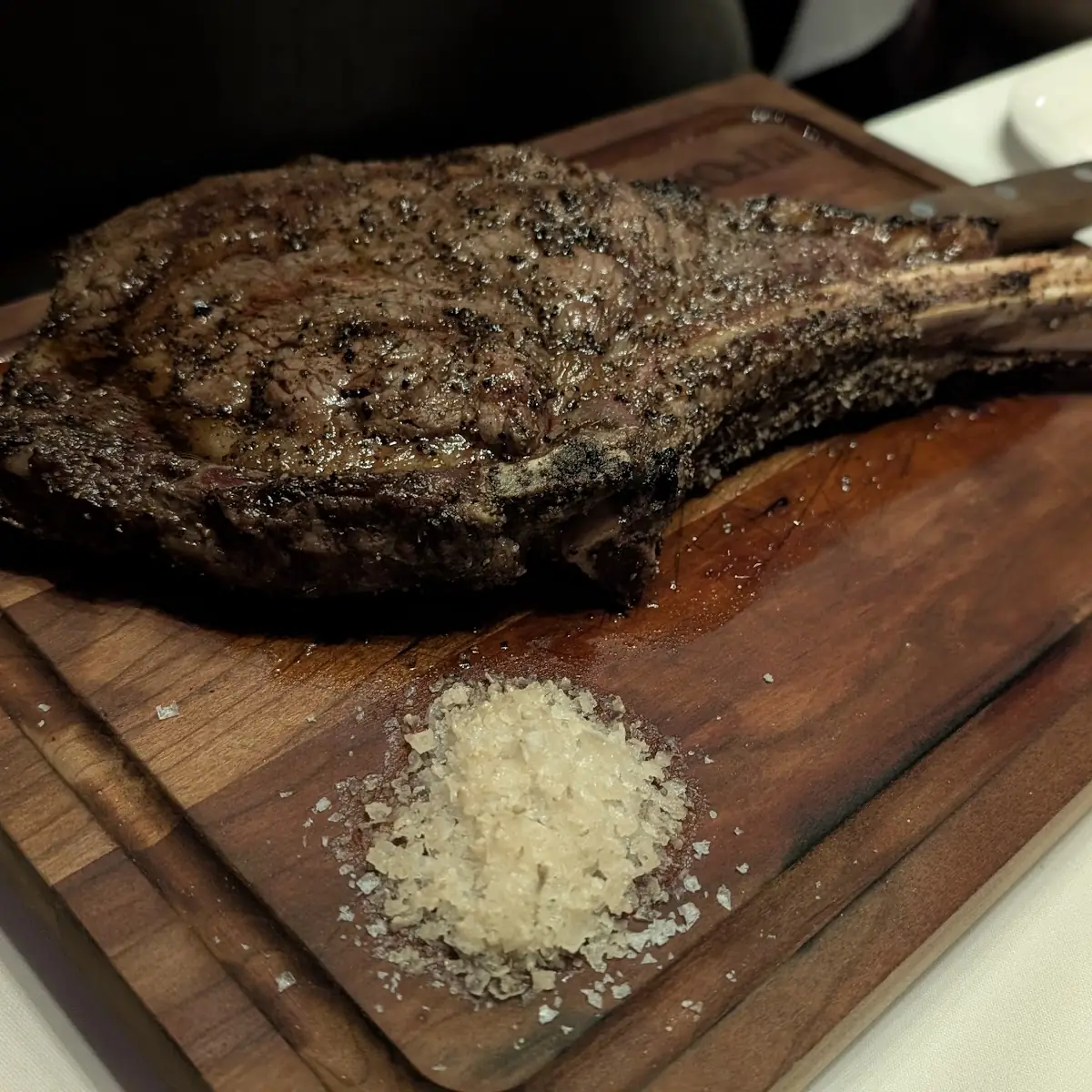 Eye of Ribeye Pepper Steak