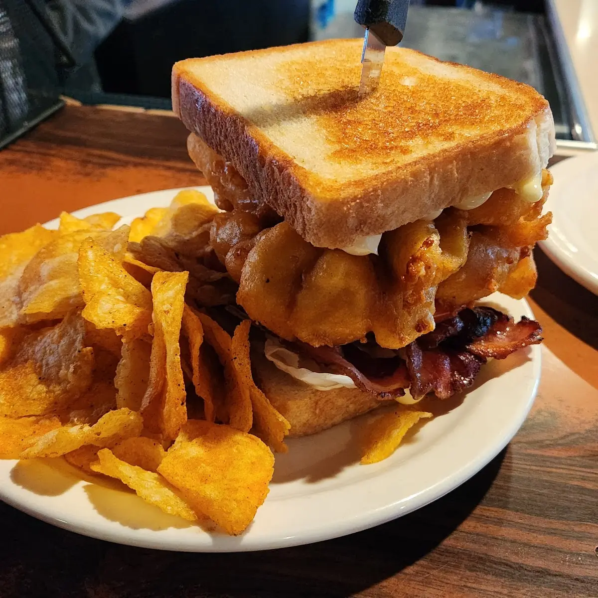Gas-Lite Breakfast Sandwich
