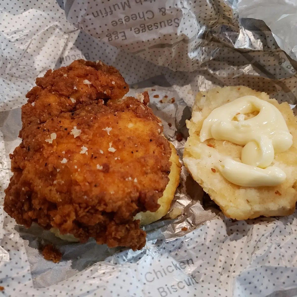 Spicy Chicken Biscuit