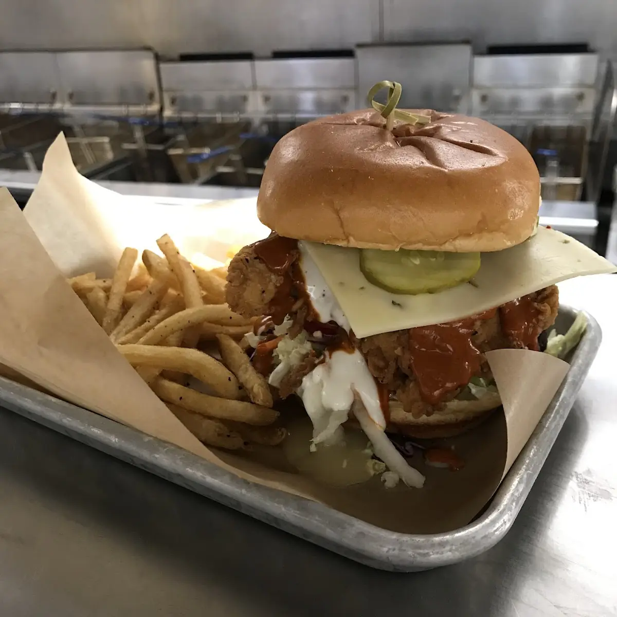 Nashville Crispy Chicken Sandwich