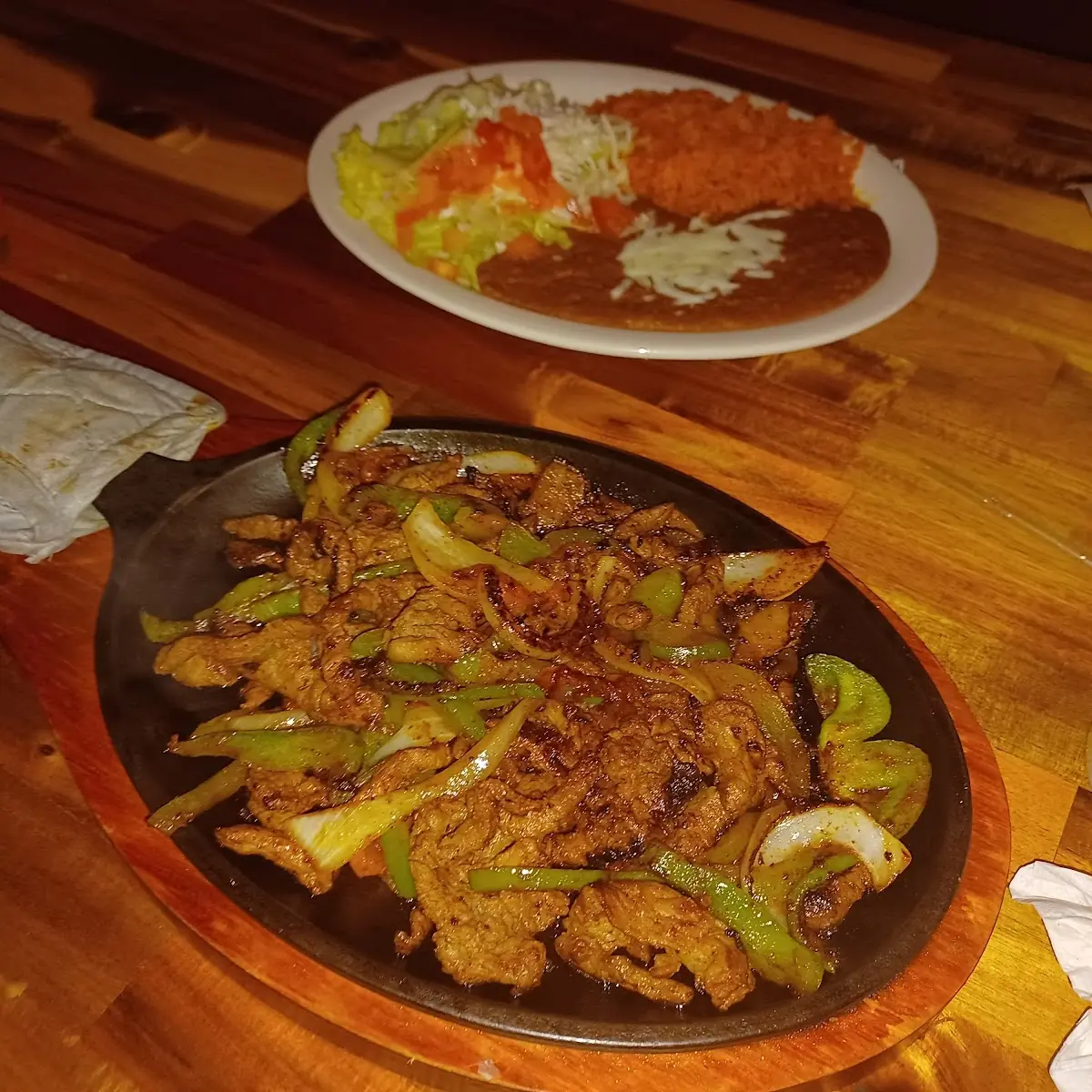 Grilled Chicken Fajitas