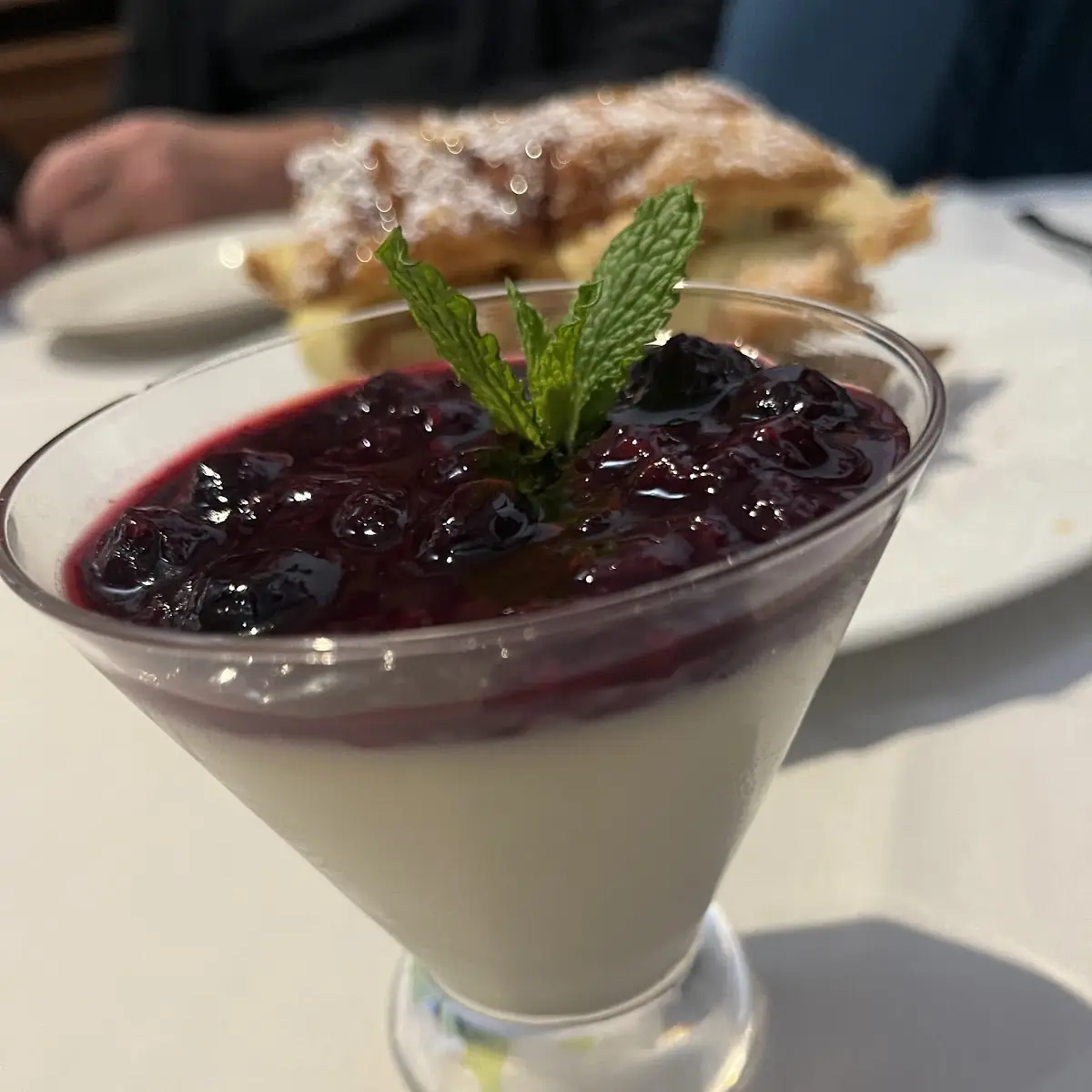 Panna Cotta with Mix Berries