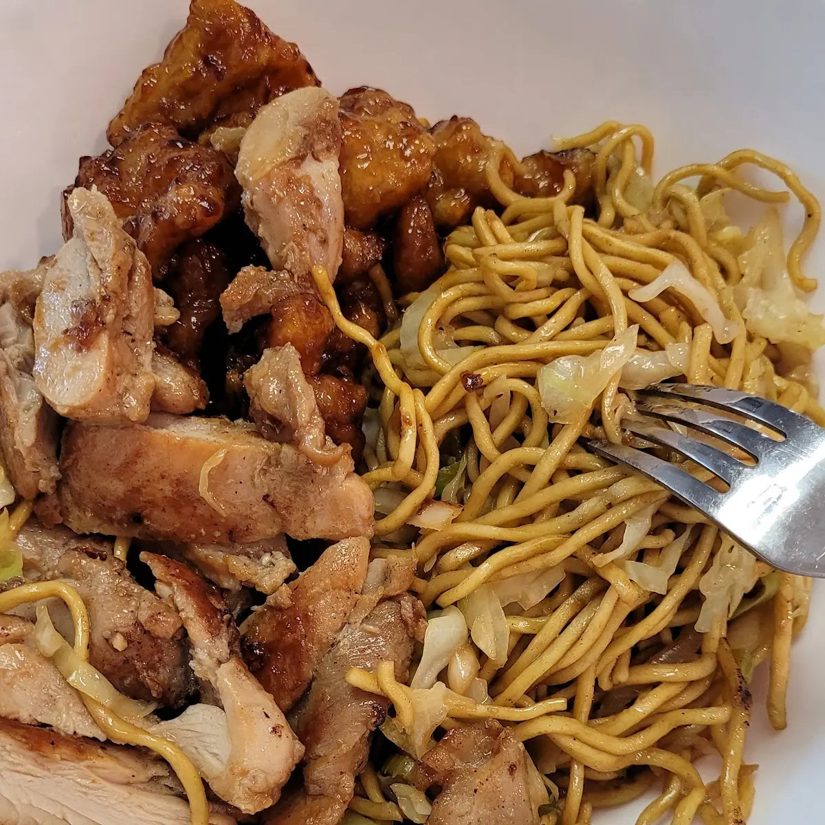 Chow Mein & Chicken Teriyaki