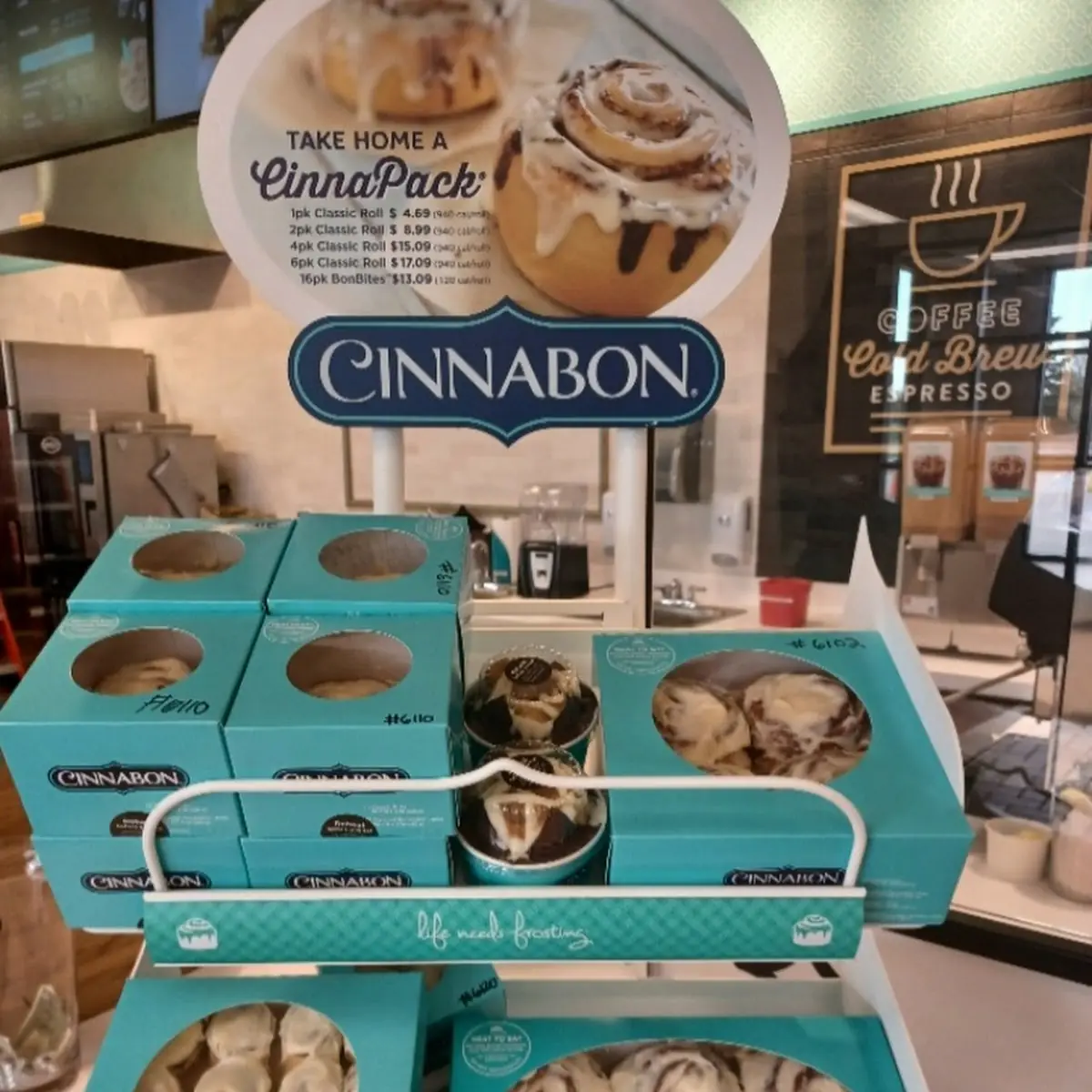 Cinnamon Roll Swirled Soda