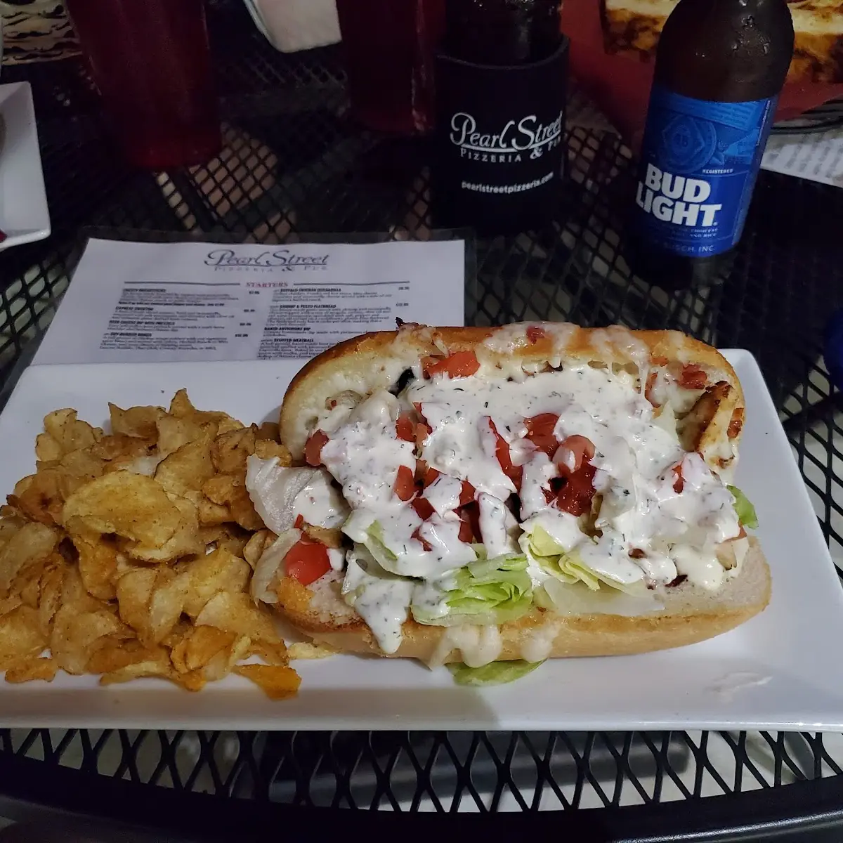 Bleu Cheese Chicken Melt