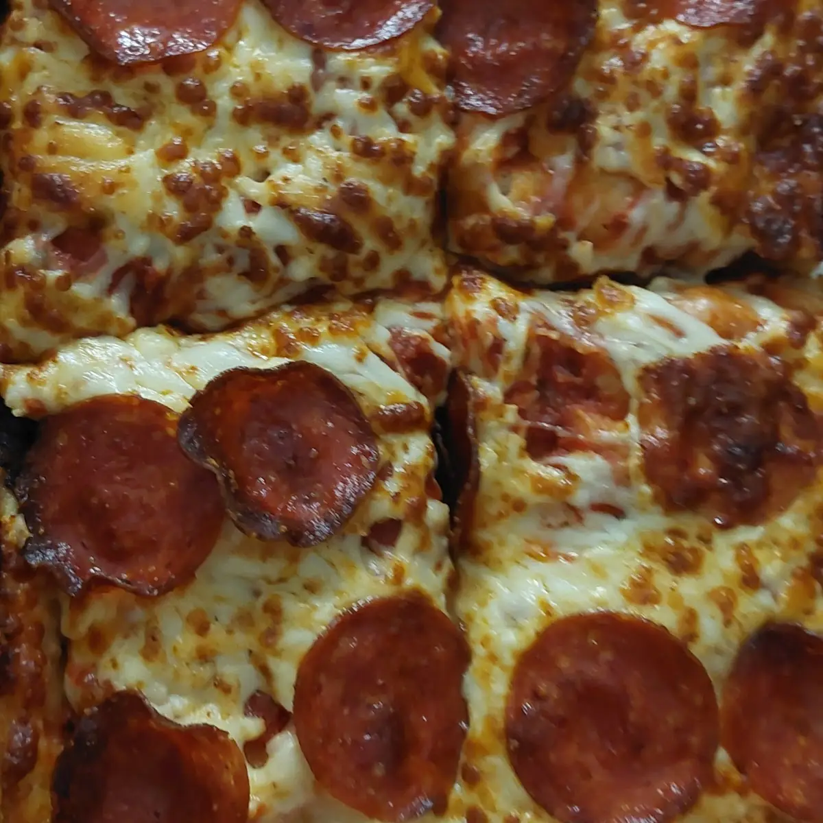 Detroit Pepperoni Pizza
