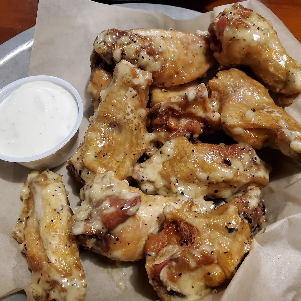 Garlic Parmesan Chicken Wings