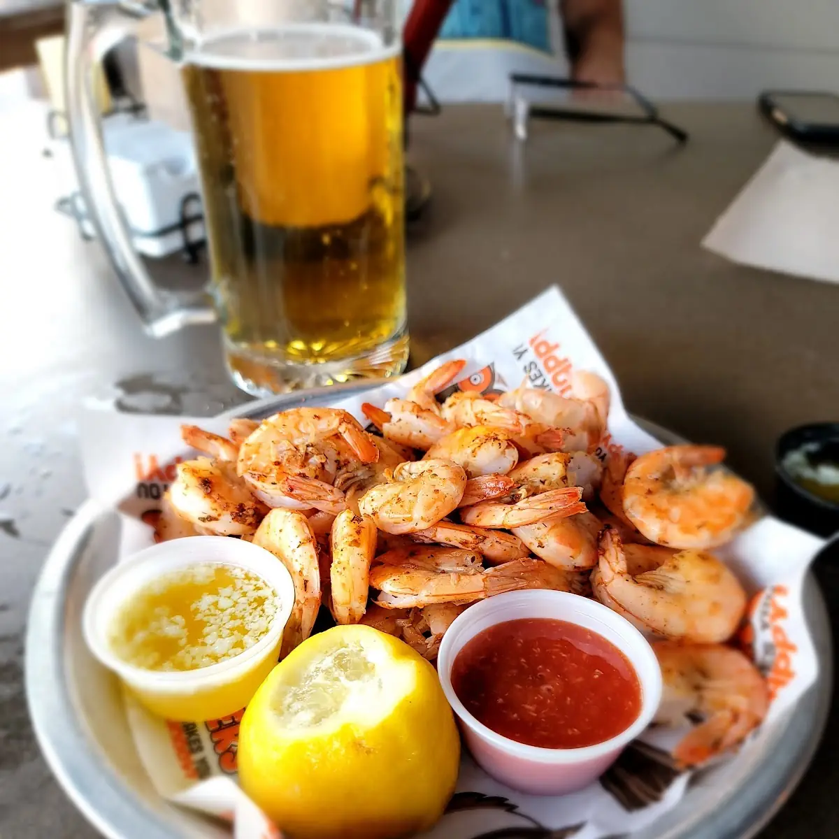 Steamed Shrimp