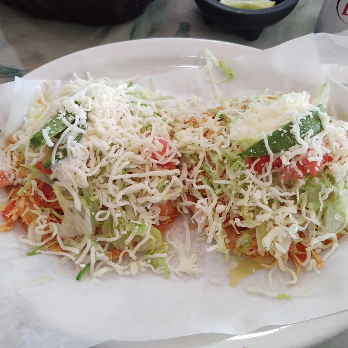 Chicken Tostada