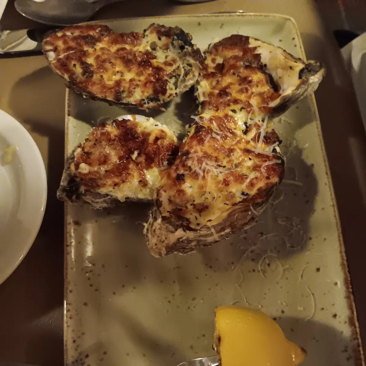 Oysters Rockefeller