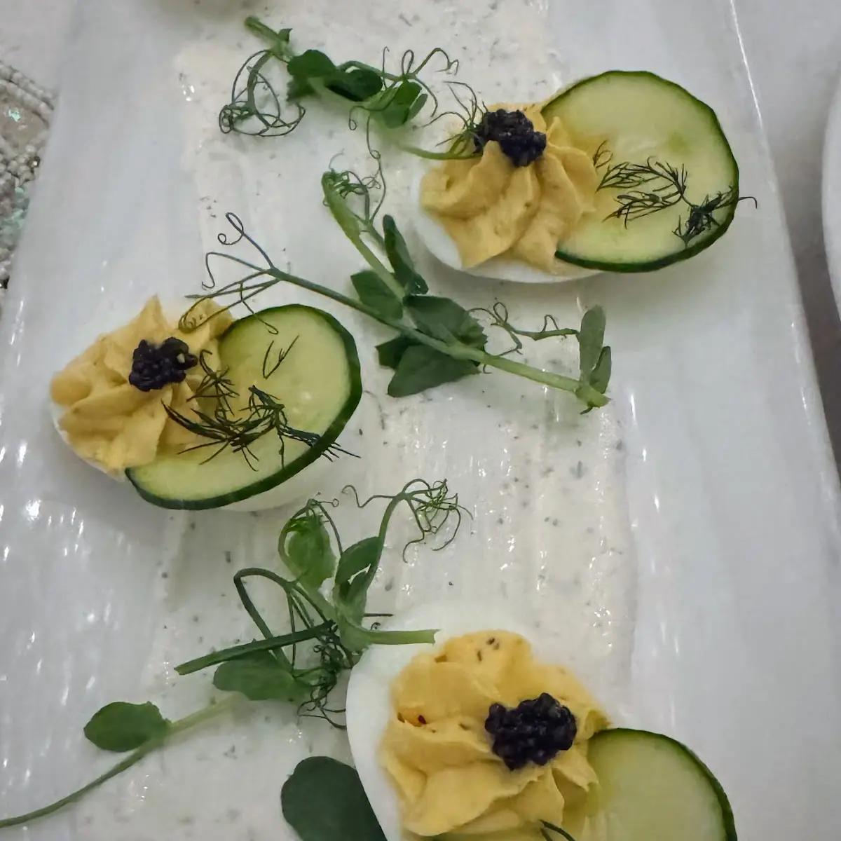 Caviar Deviled Eggs