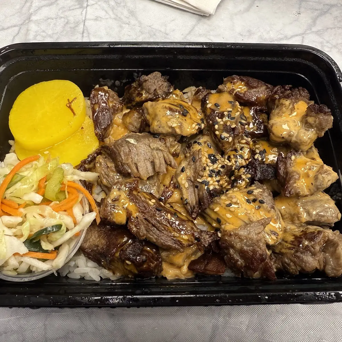 Beef Short Rib Rice Bowl