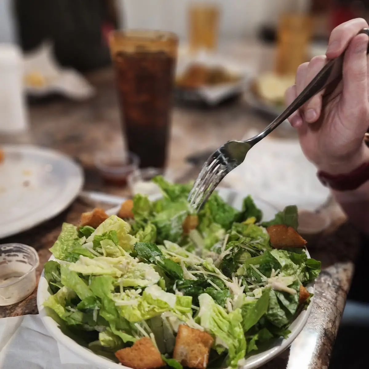 House or Caesar Side Salad