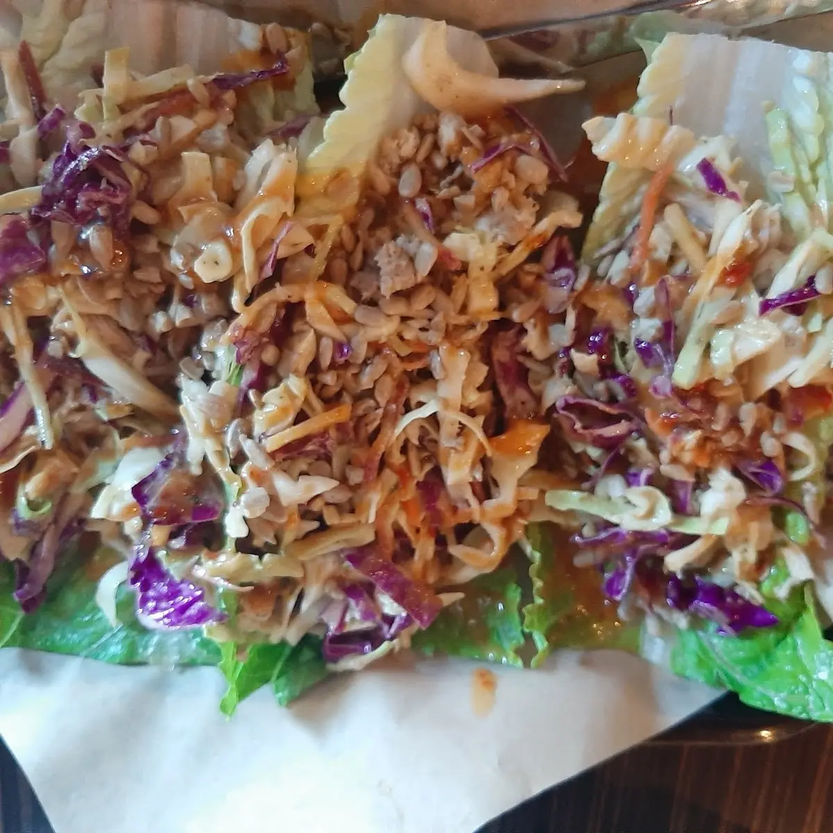 Asian Chicken Lettuce Wraps