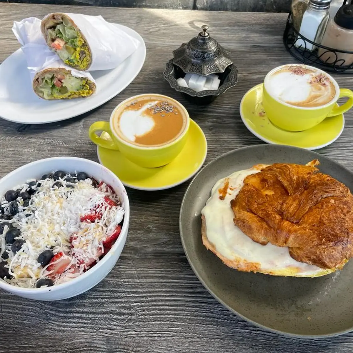 Acai Bowl Chicken Sandwich Pro Croissant