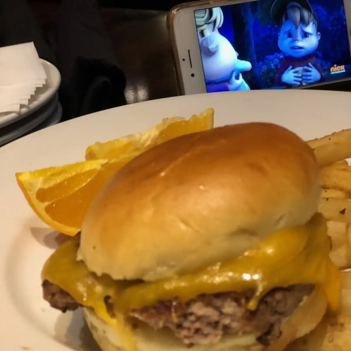 Half-Pound Steakhouse Cheeseburger
