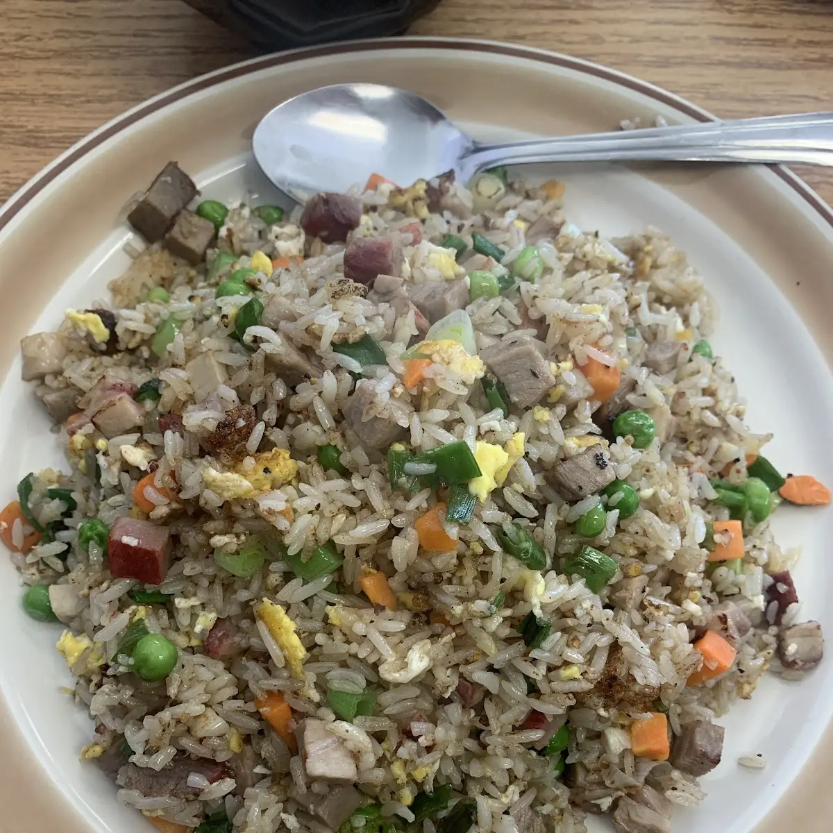 Egg BBQ Pork- Fried Rice