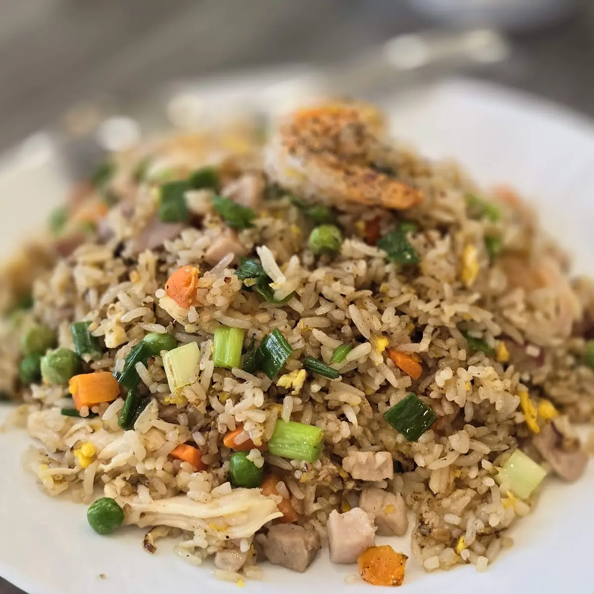 Egg Shrimp Fried Rice