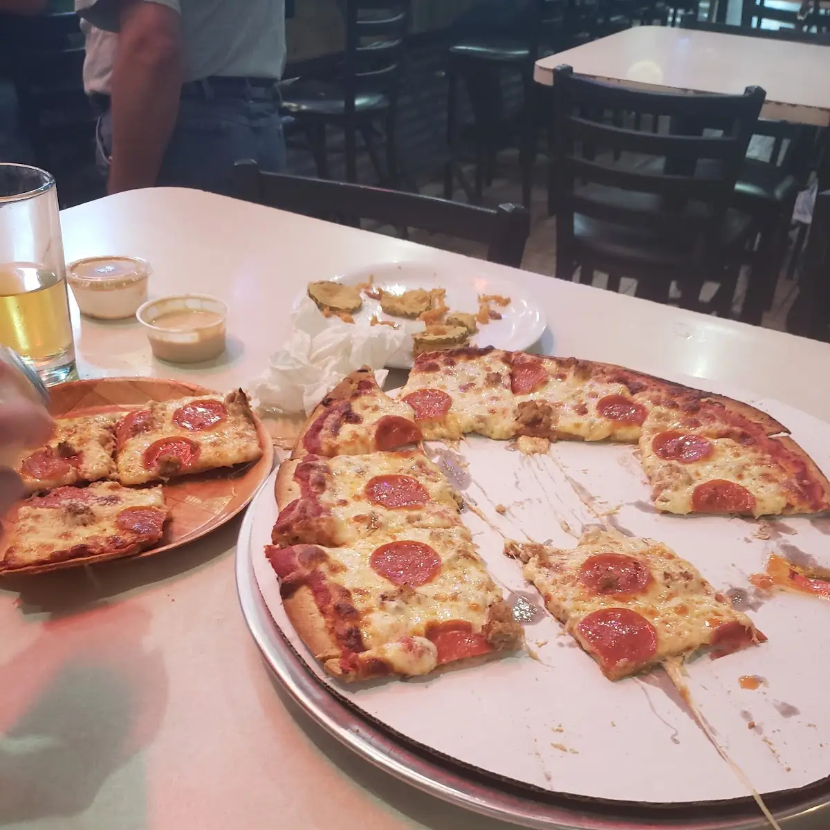Sausage and Pepperoni Pizza
