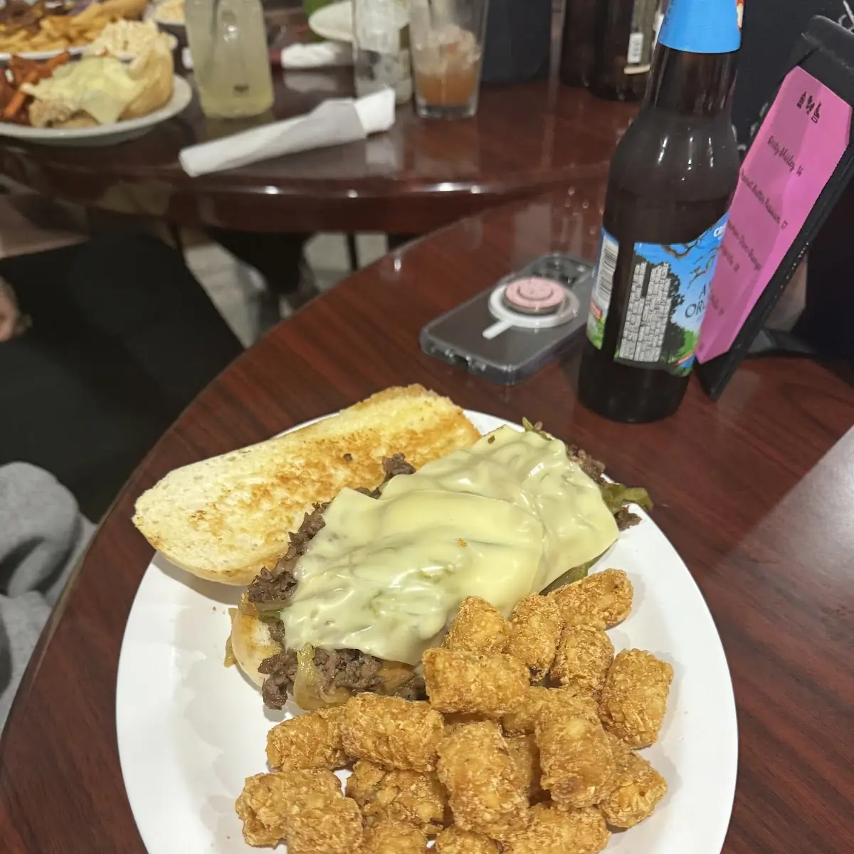 Steak Sandwich with Cheese