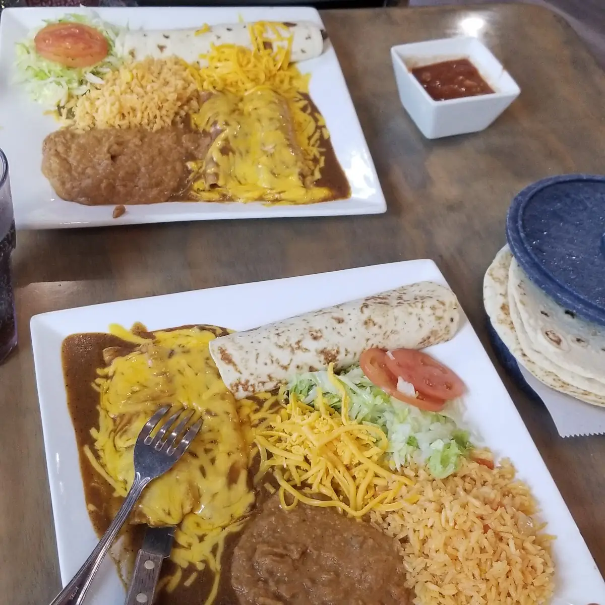 Enchilada Plate