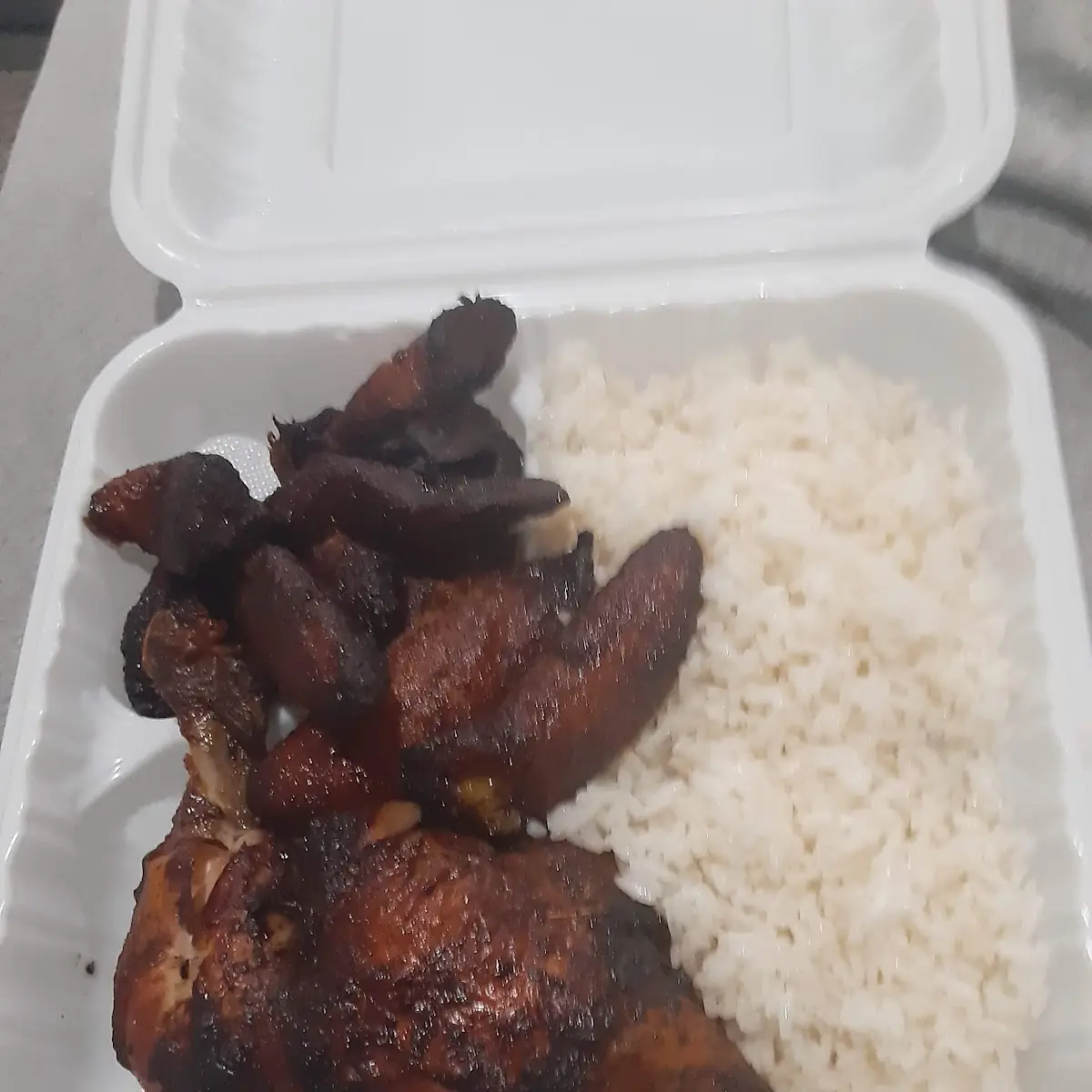 Chicken Rice Plantain