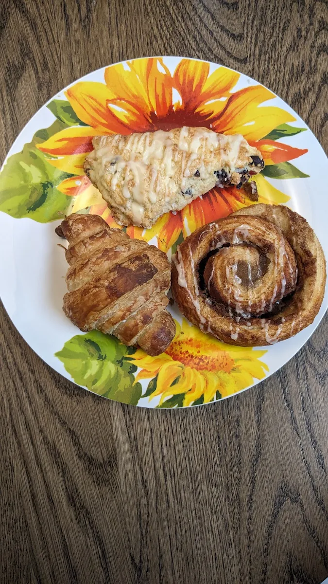 Plain Croissant Cinnamon Roll Hazelnut Croissant