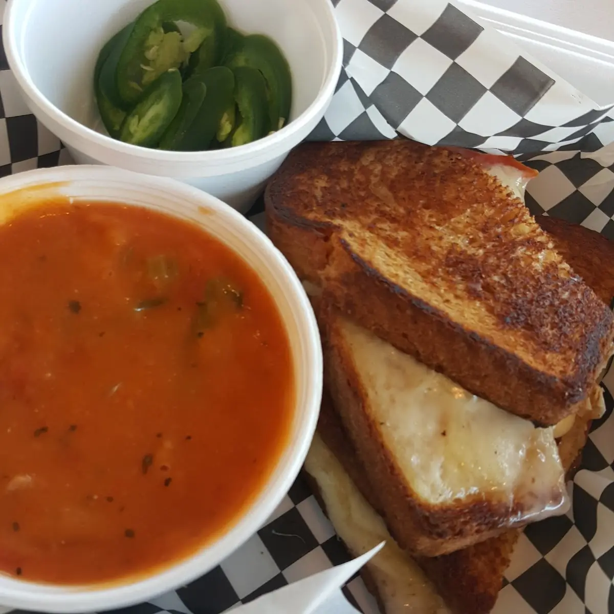 Grilled Cheese Tomato Soup