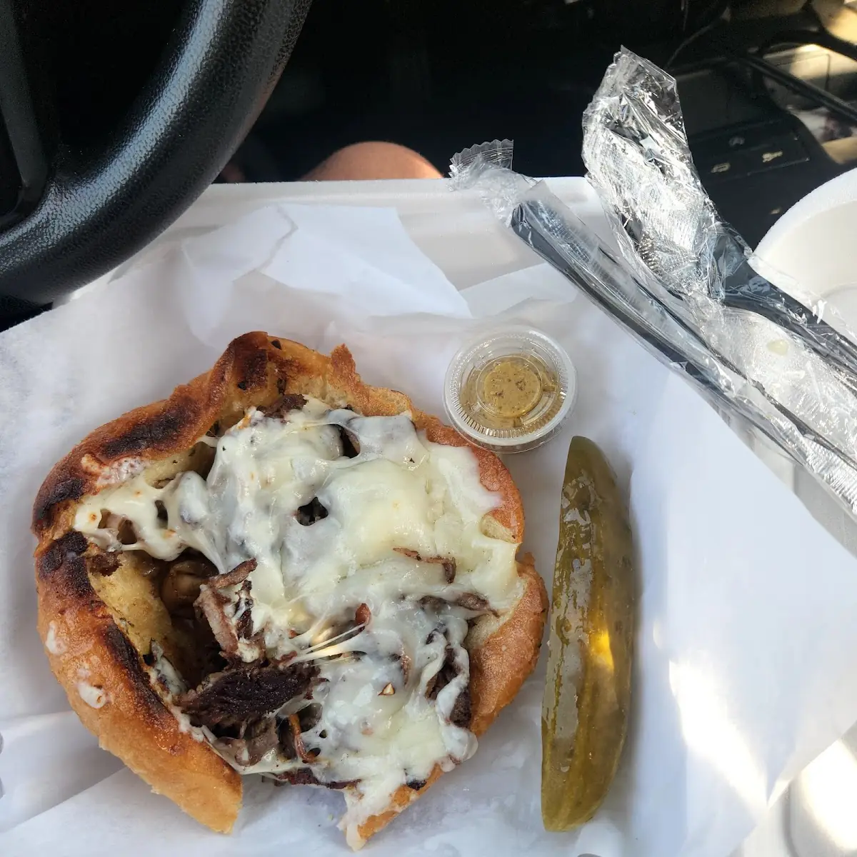 Philly Cheesesteak Sandwich