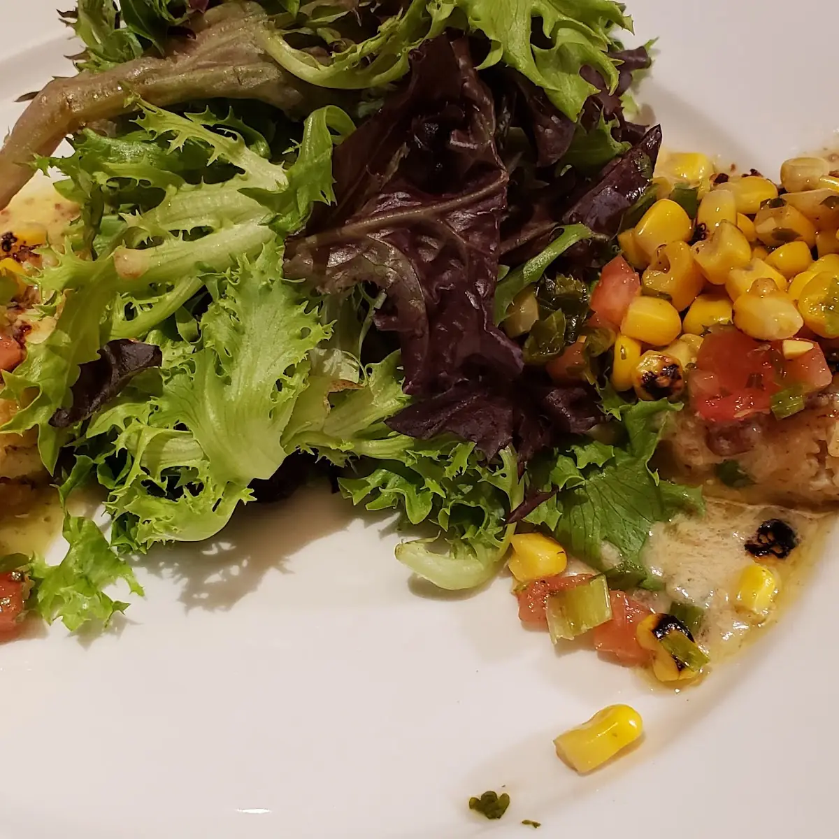 Crab Cake Salad