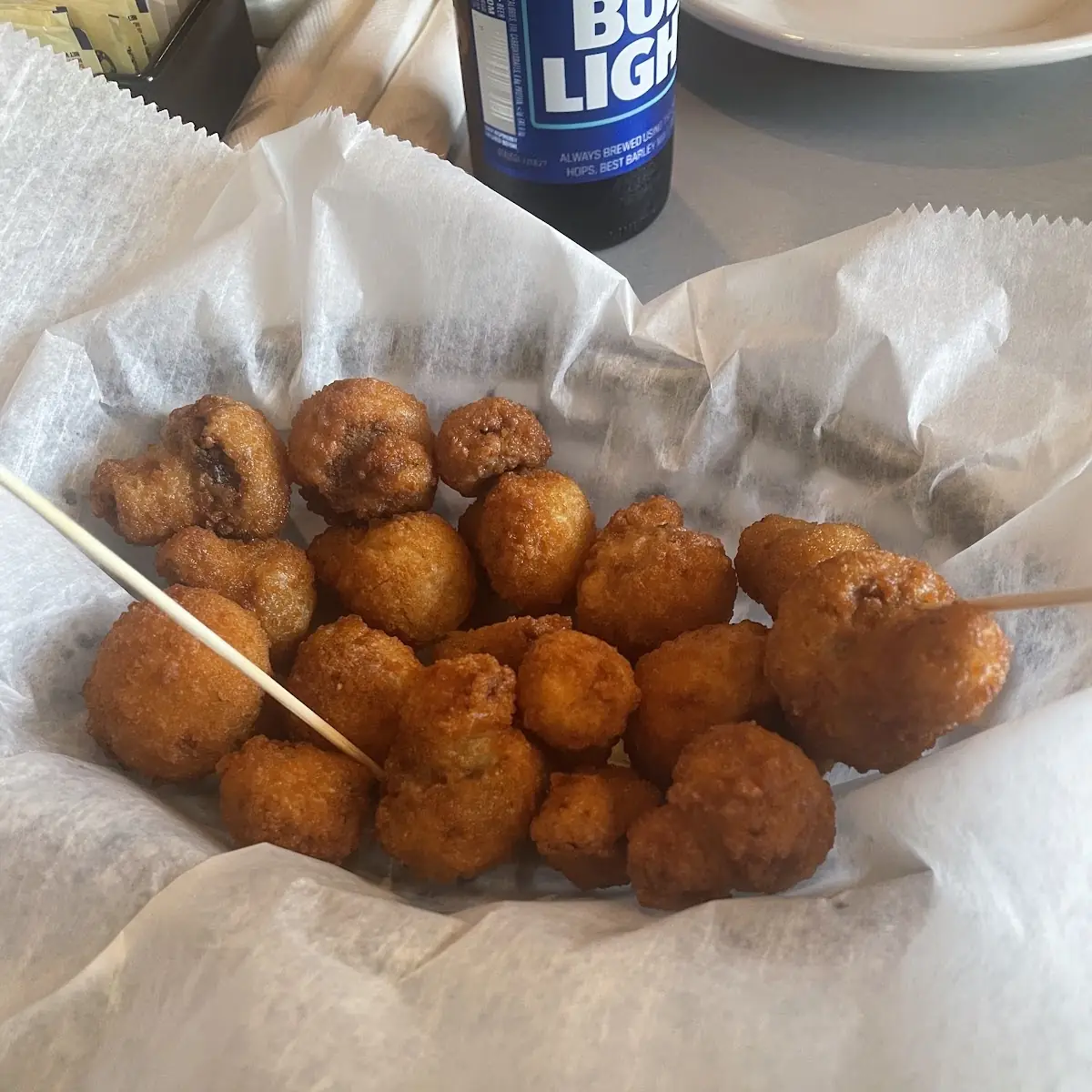Battered Mushrooms