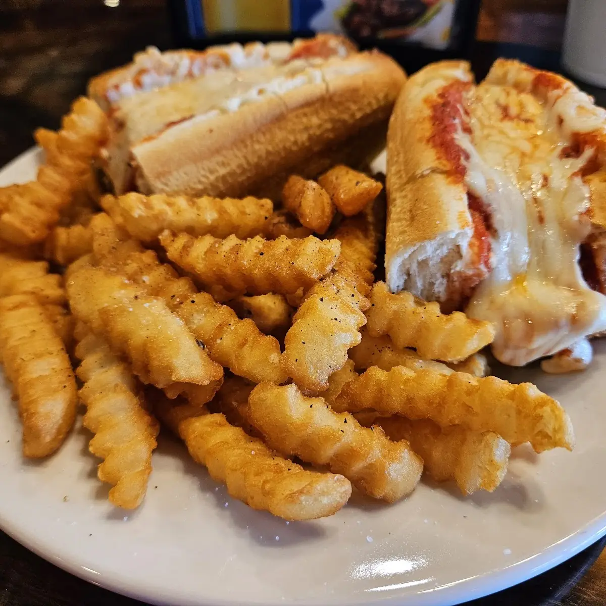 Meatball Parmigiana Sub