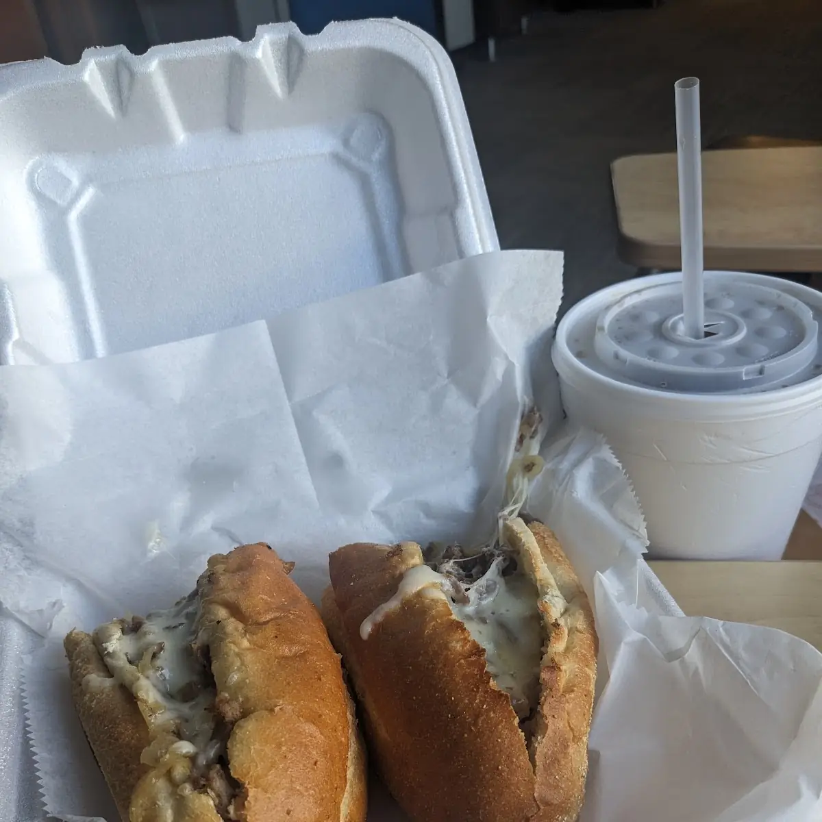 Philly Cheese Steak Sandwich