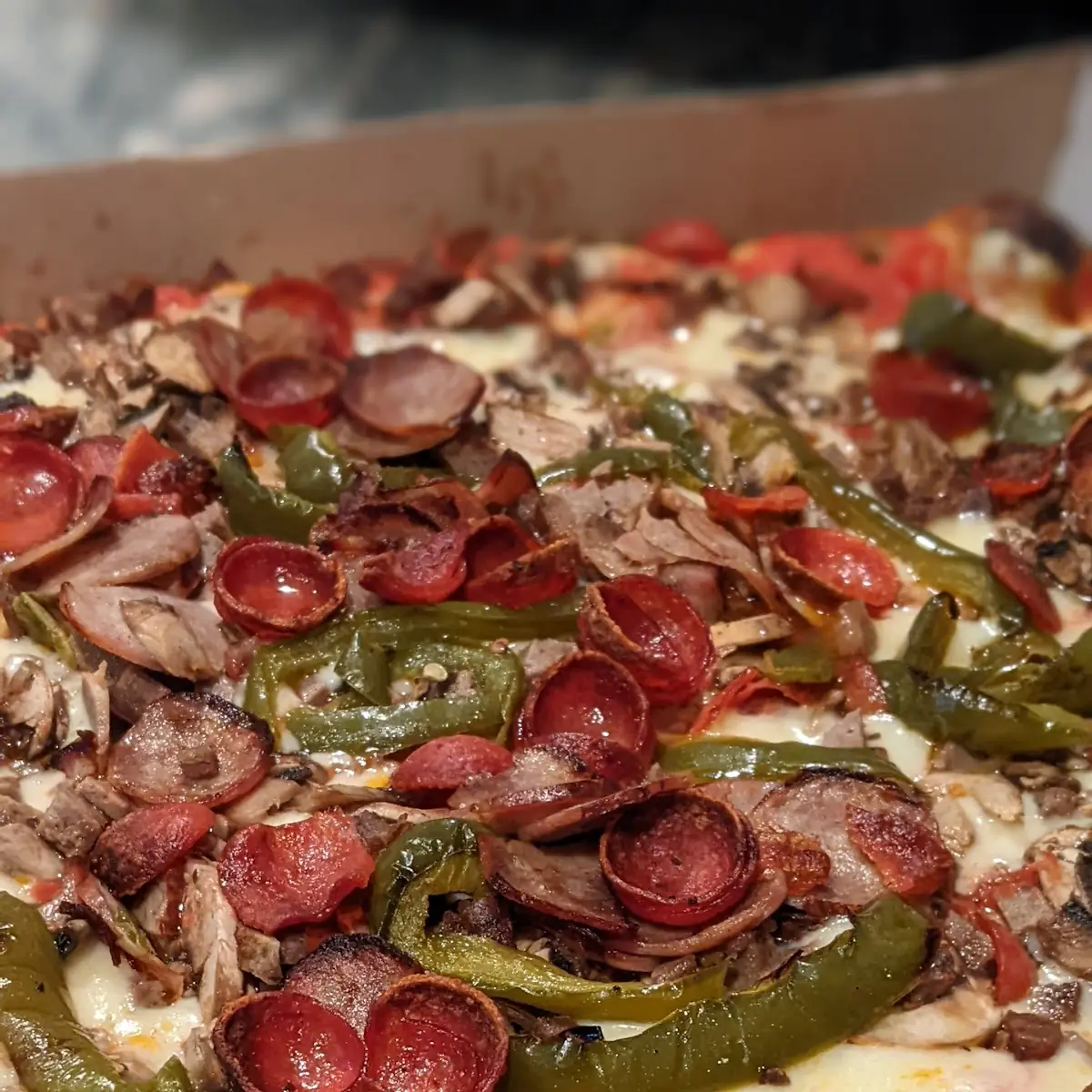 Sicilian Meat Pizza